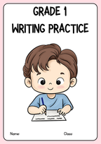 Writing practice - Grade 1