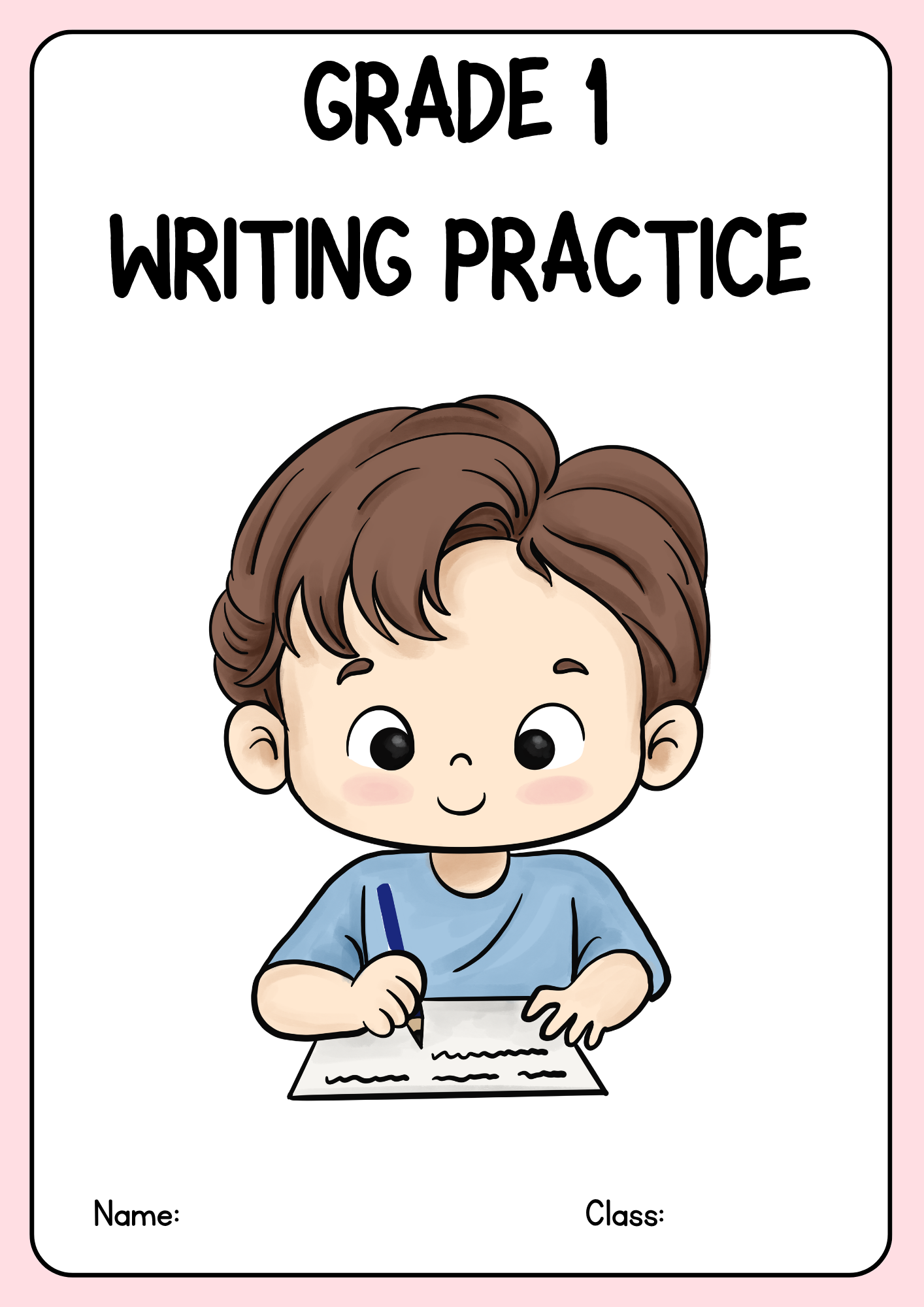 Writing practice - Grade 1