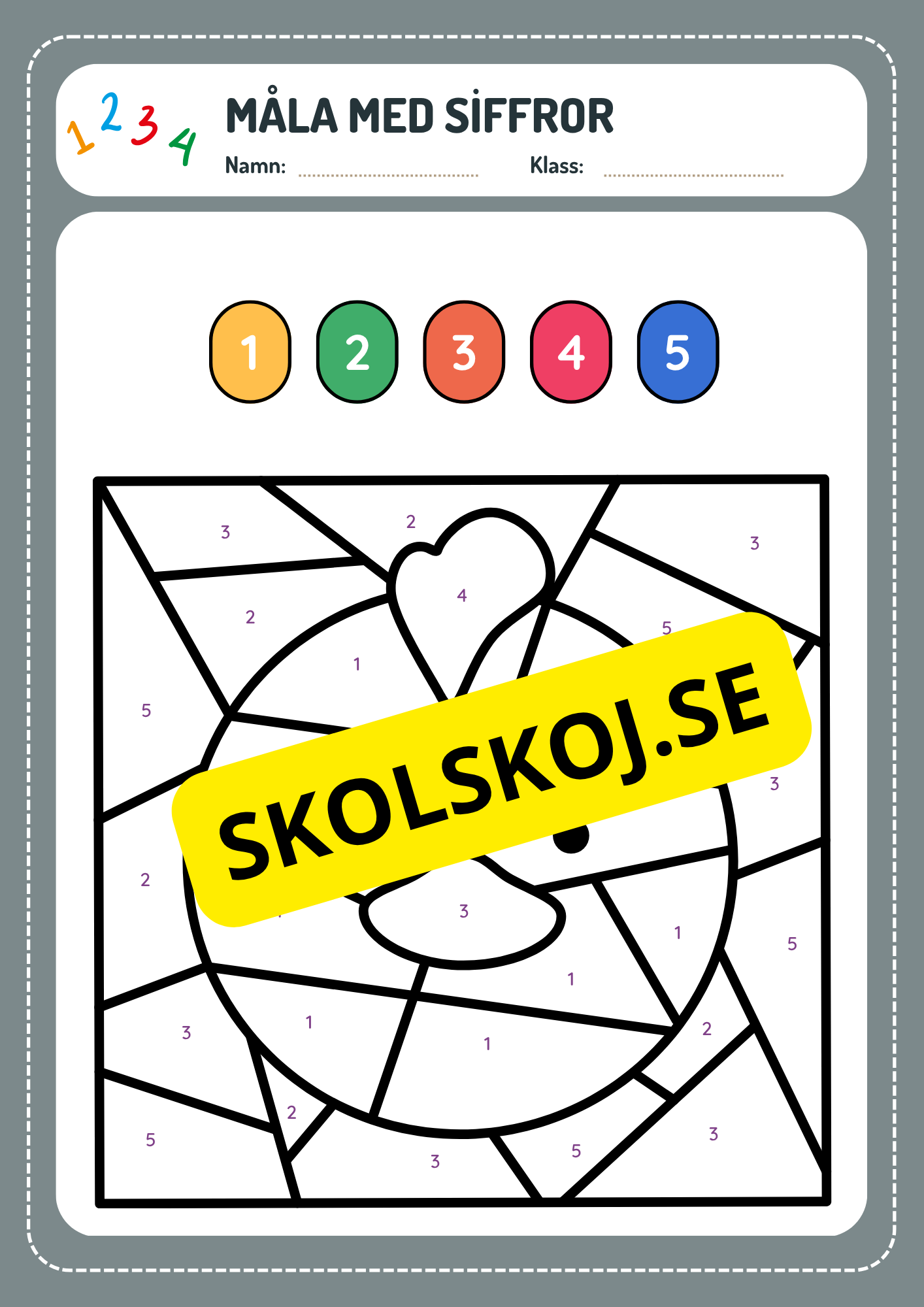 Spåra siffror 0 - 10