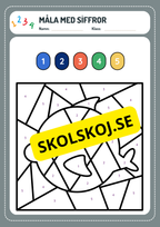 Spåra siffror 0 - 10