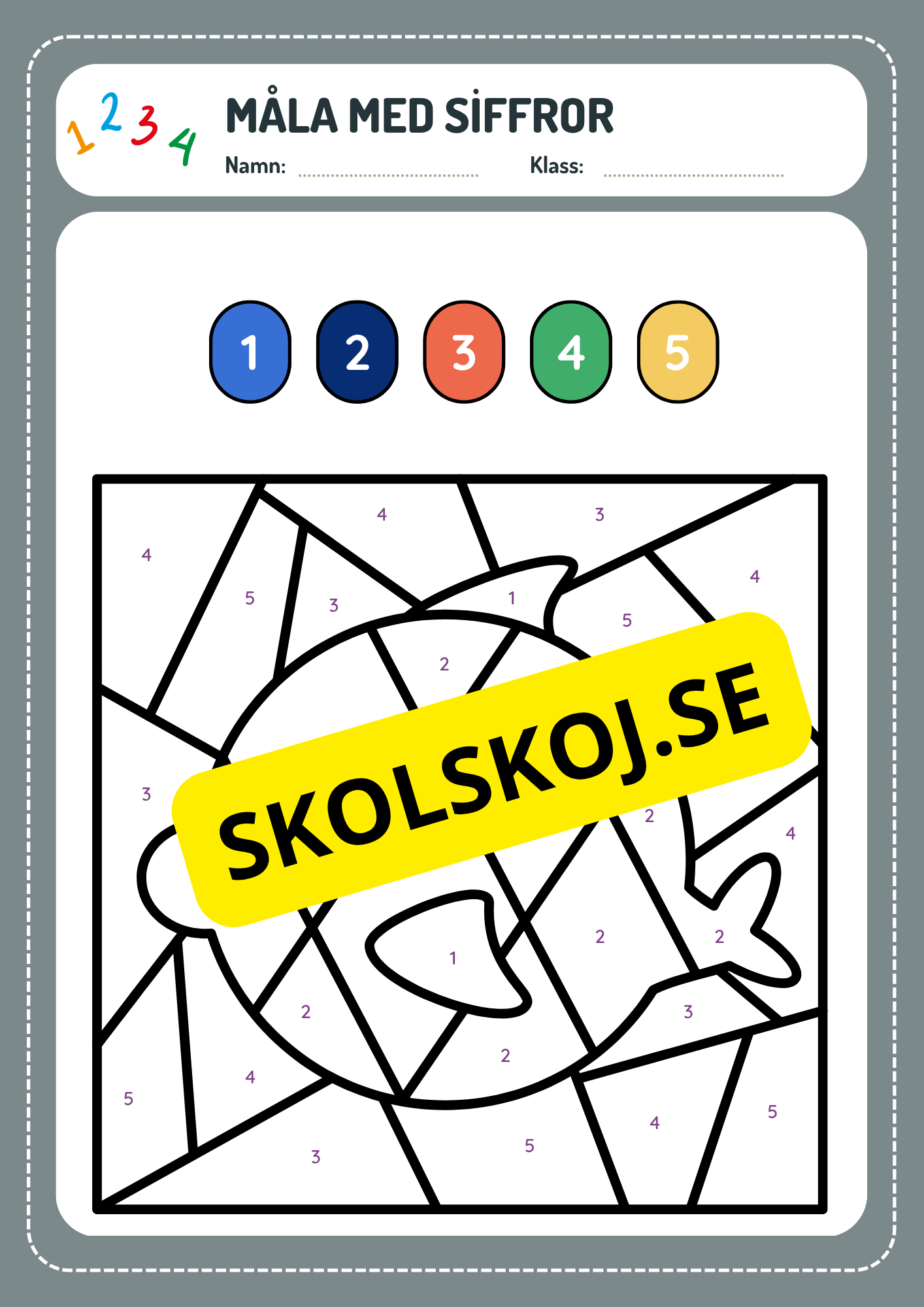 Spåra siffror 0 - 10