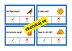 Ja eller nej frågor - Flashkort