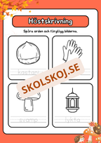 Höstskrivning - Häfte