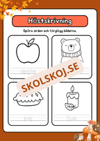 Höstskrivning - Häfte