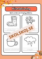 Höstskrivning - Häfte