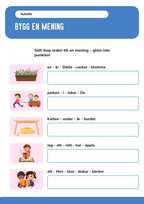 Bygg en mening