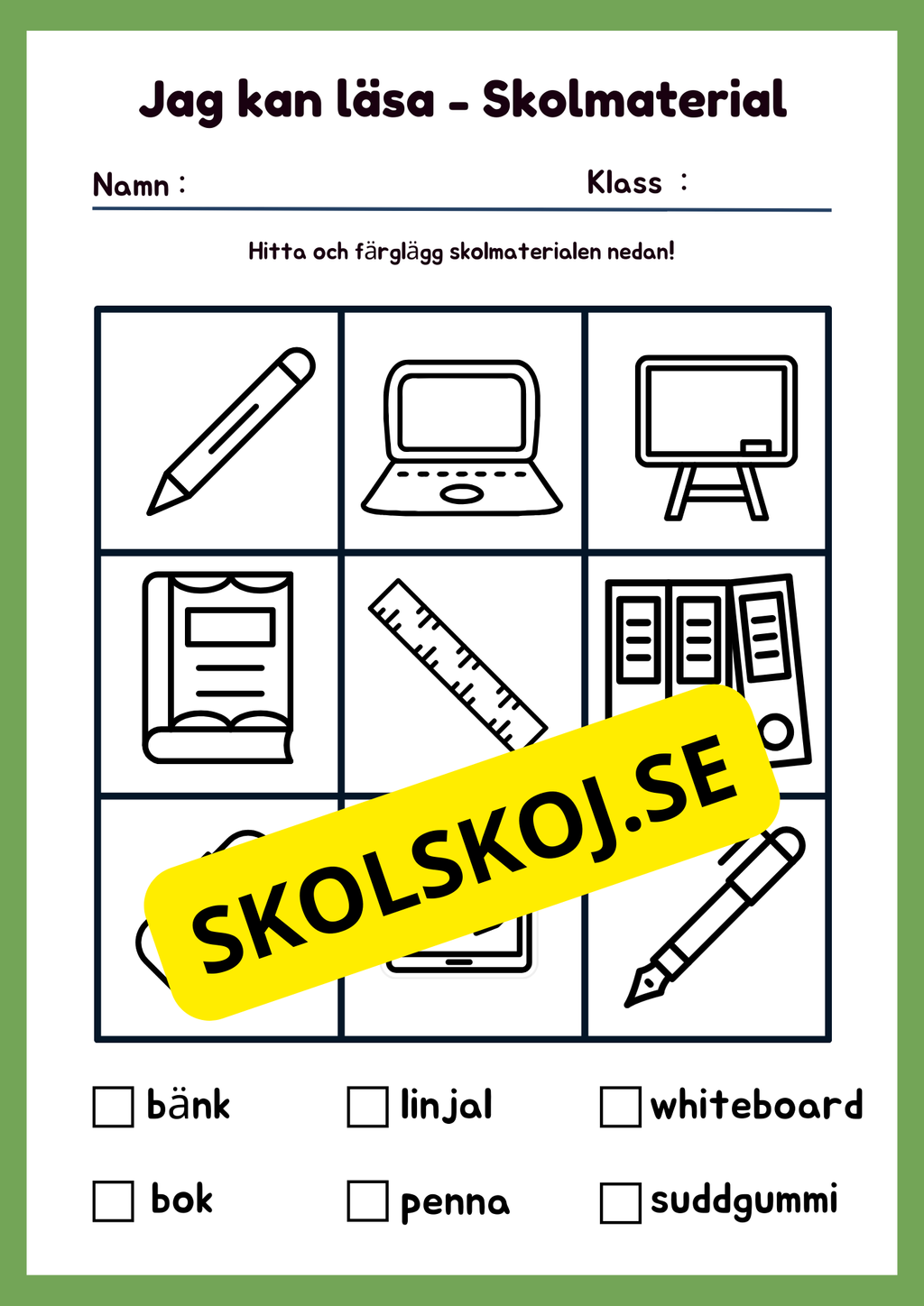 Häfte - Jag kan läsa
