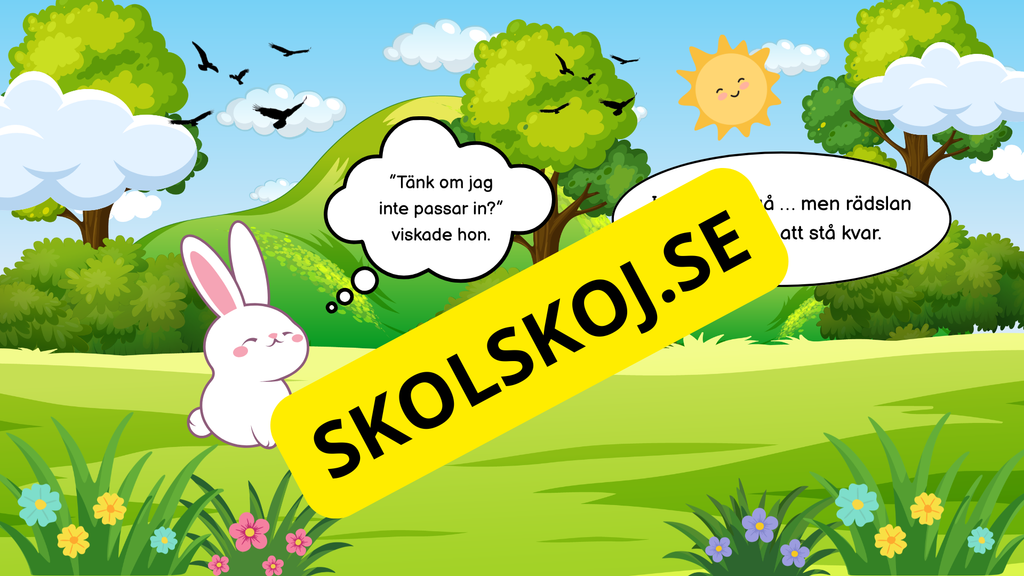 Den blyga lilla kaninen - Förskola - Årskurs 2