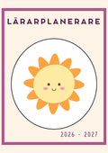 Lärarplanerare 2026 - 2027 (redigerbar Powerpoint)