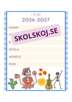 Lärarplanerare 2026 - 2027 (redigerbar Powerpoint)