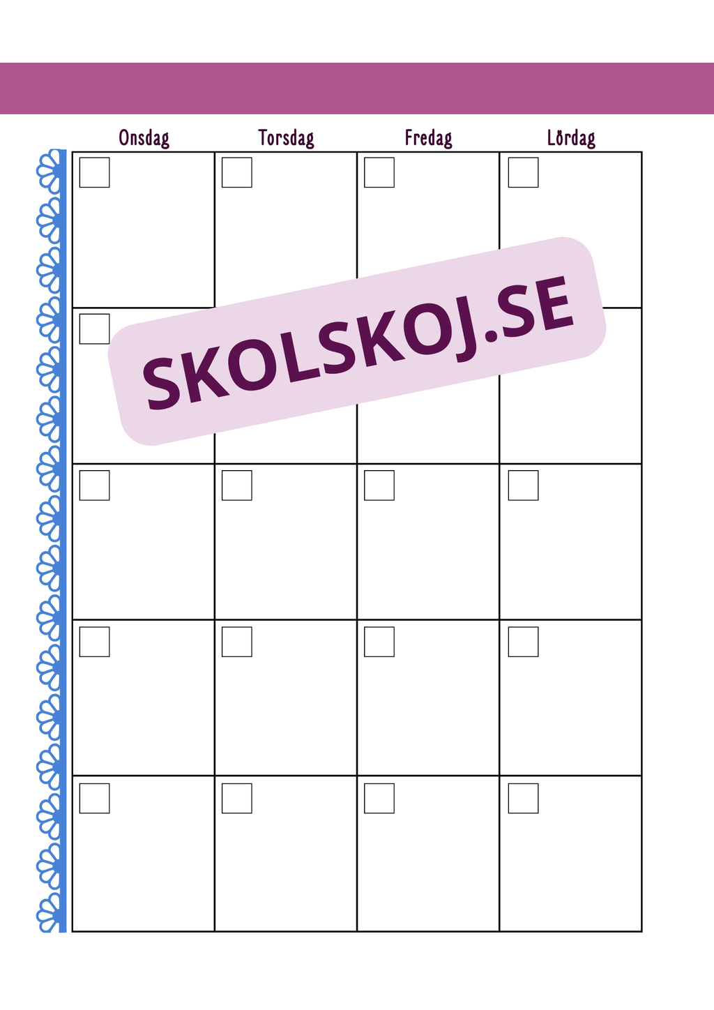 Lärarplanerare 2026 - 2027 (redigerbar Powerpoint)