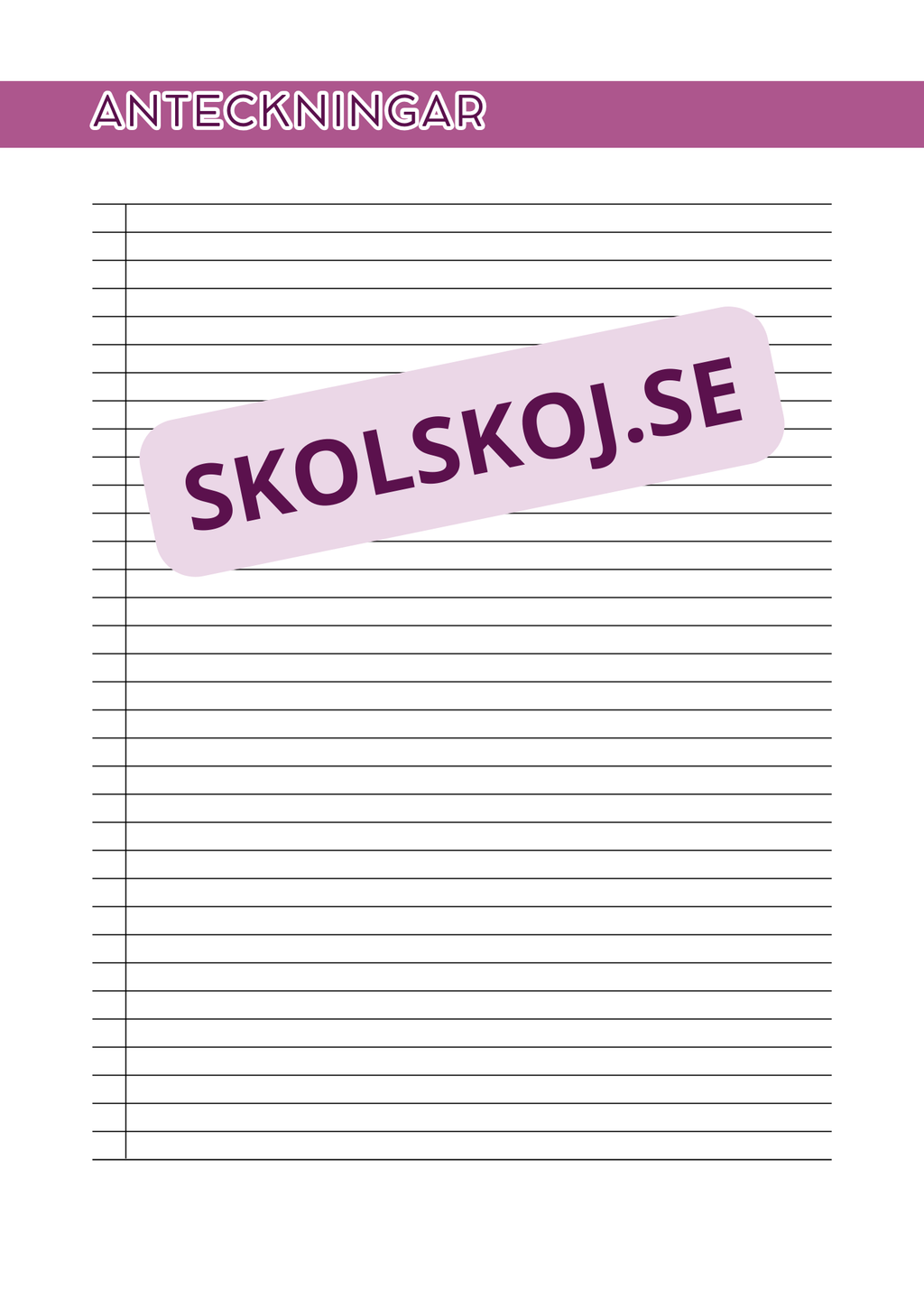 Lärarplanerare 2026 - 2027 (redigerbar Powerpoint)
