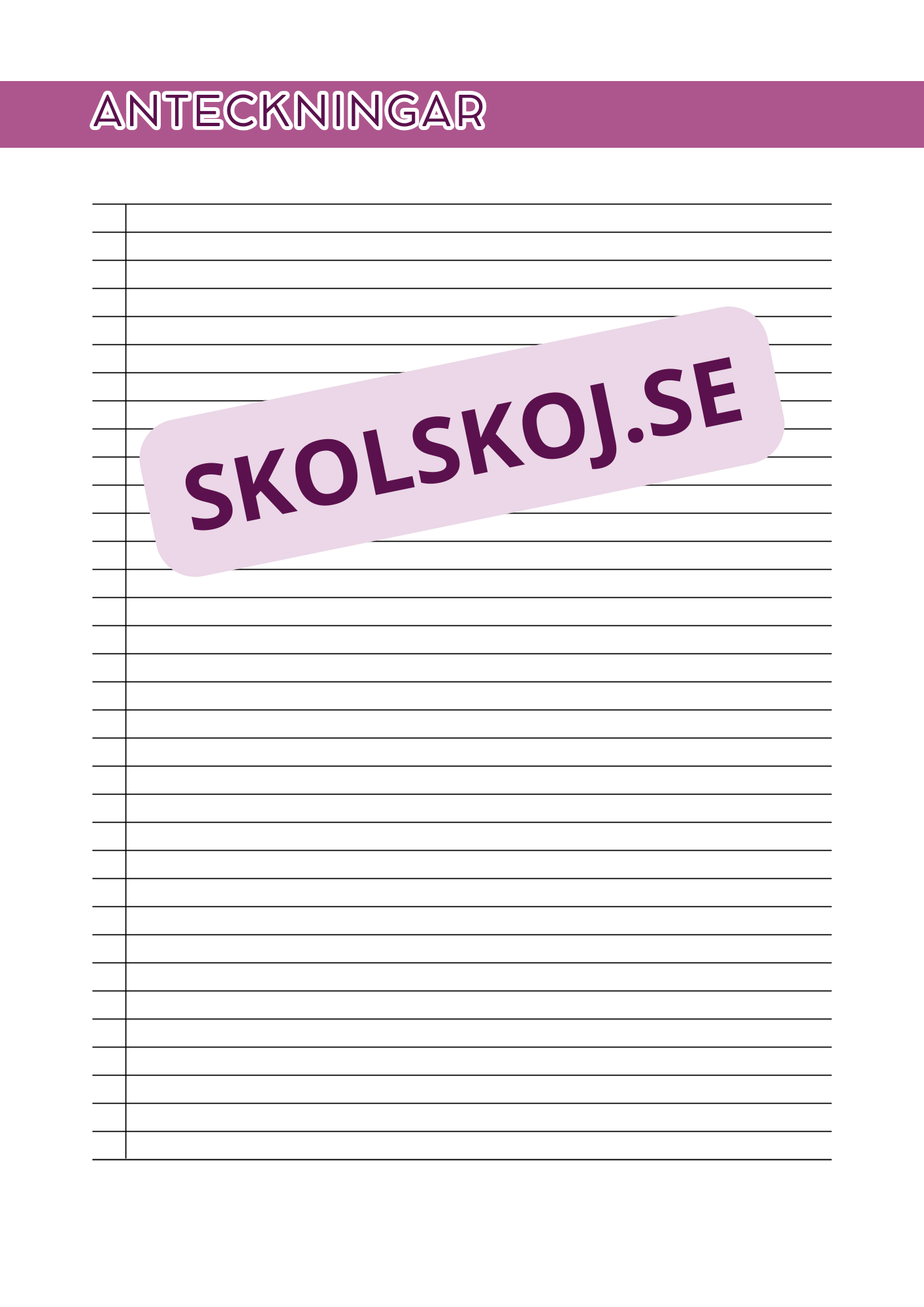 Lärarplanerare 2026 - 2027 (redigerbar Powerpoint)