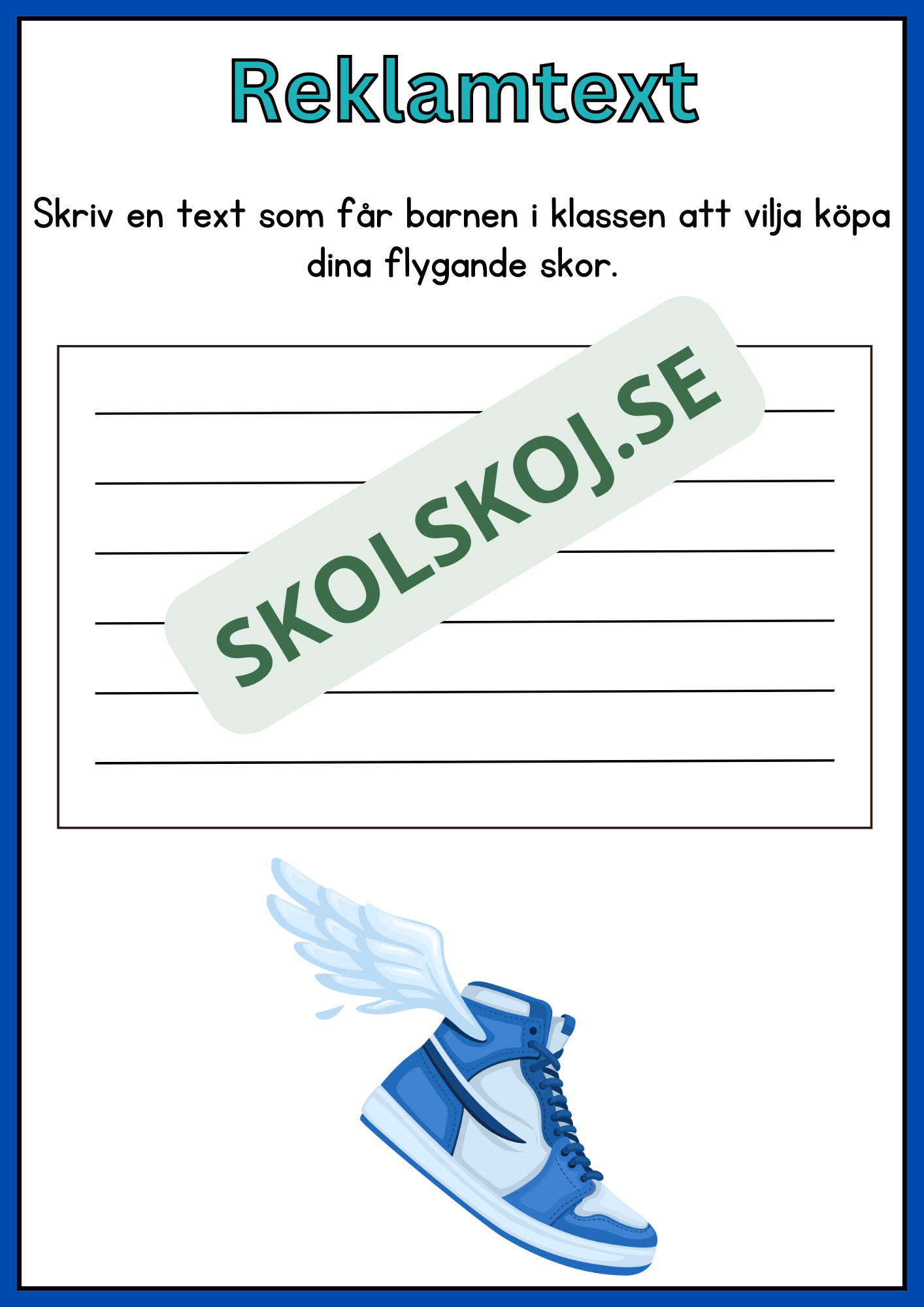 Reklamtext - Årskurs 2 - 3