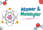 Atomer och molekyler - Årskurs 4 - 6