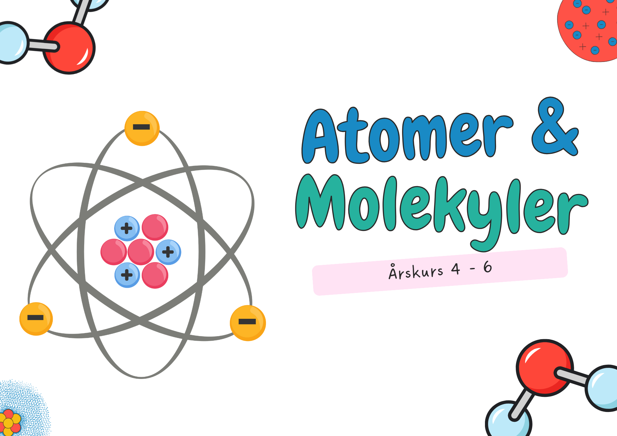 Atomer och molekyler - Årskurs 4 - 6