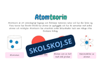 Atomer och molekyler - Årskurs 4 - 6