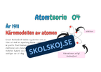 Atomer och molekyler - Årskurs 4 - 6