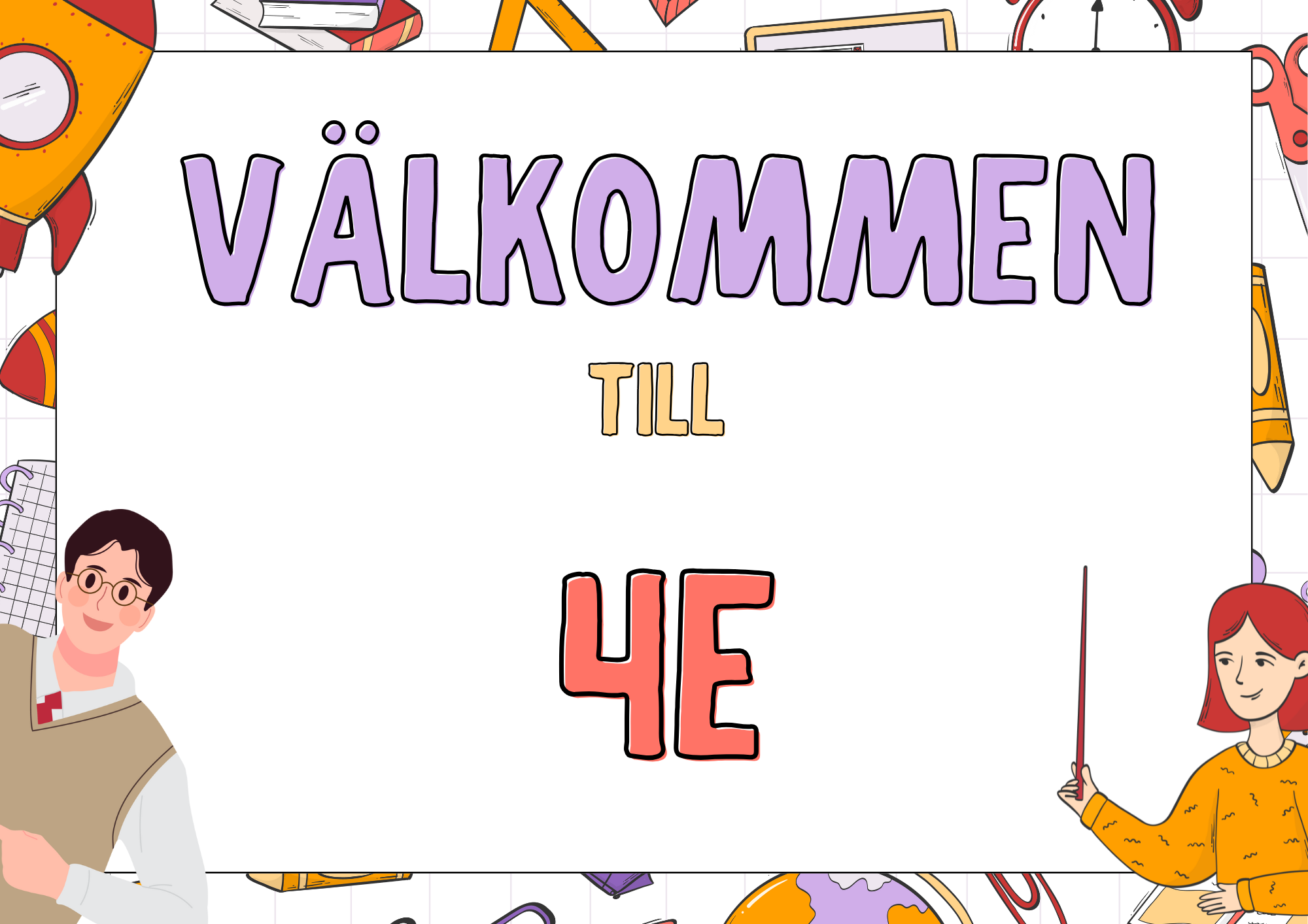 Skyltar till klassrummet - Häfte - FK - Åk 6 - Format A4