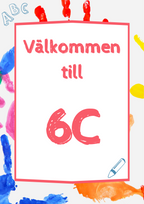 Skyltar till klassrummet- FK - ÅK 6 - A3 format