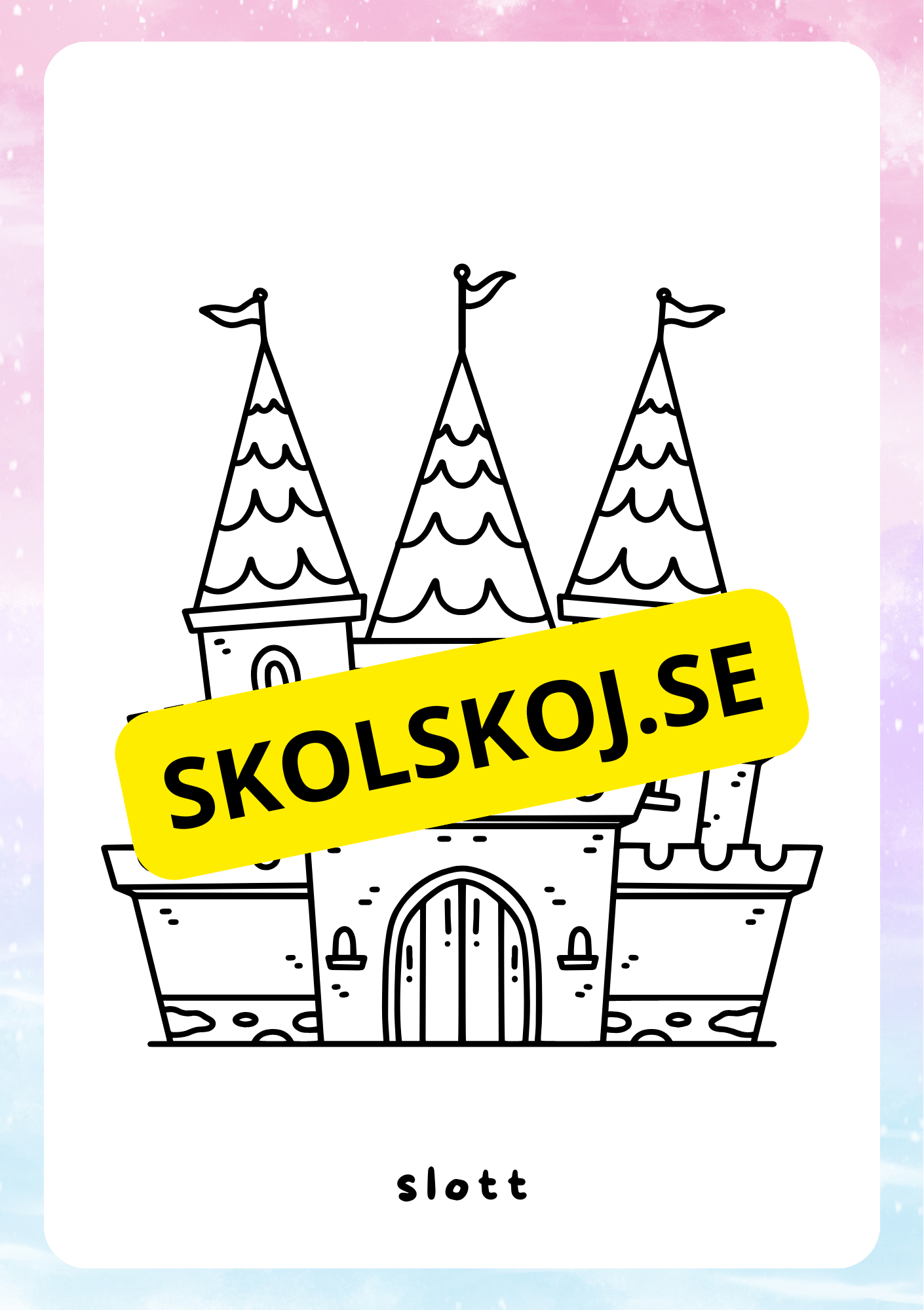 Sagor - Målarbok