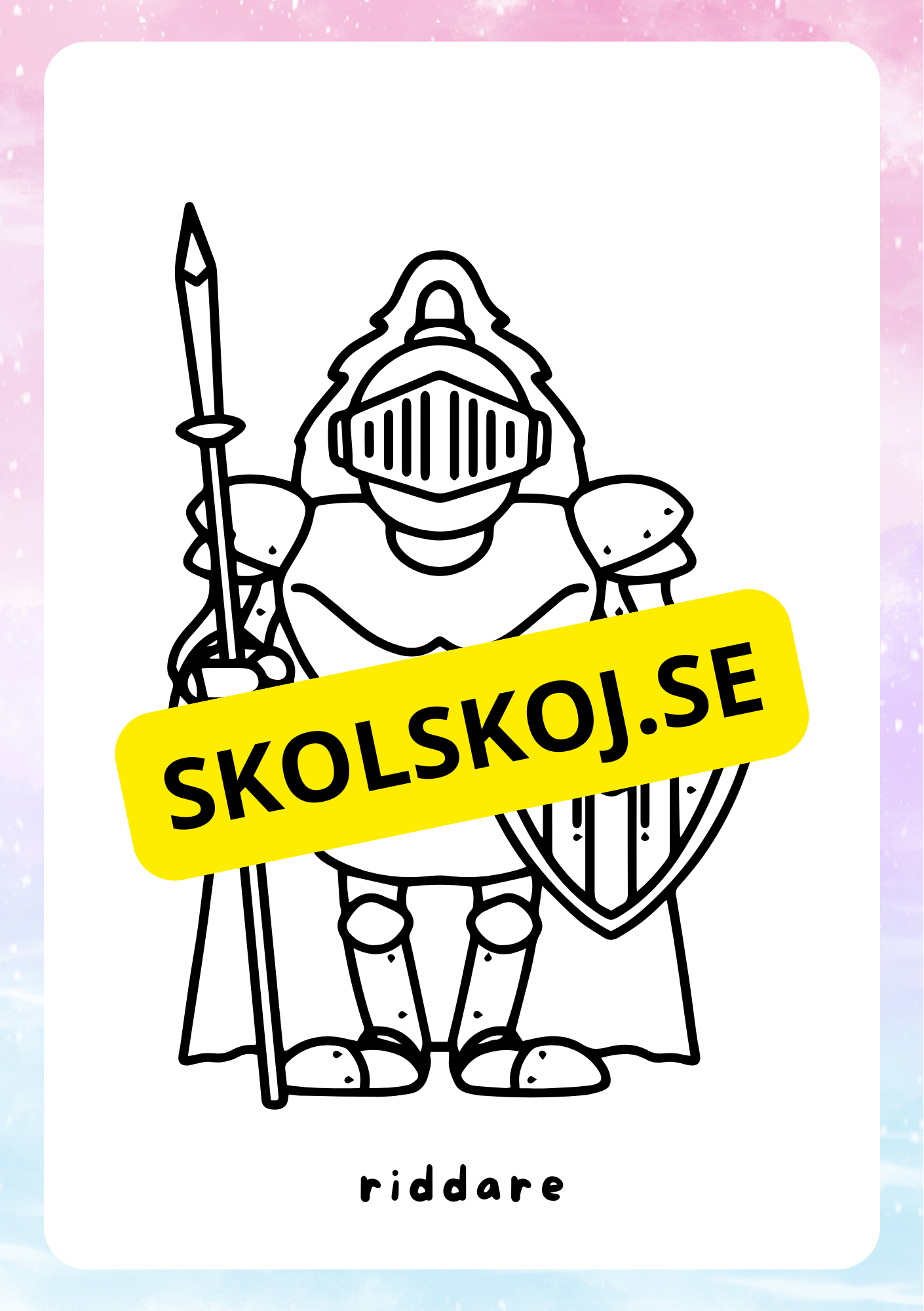 Sagor - Målarbok