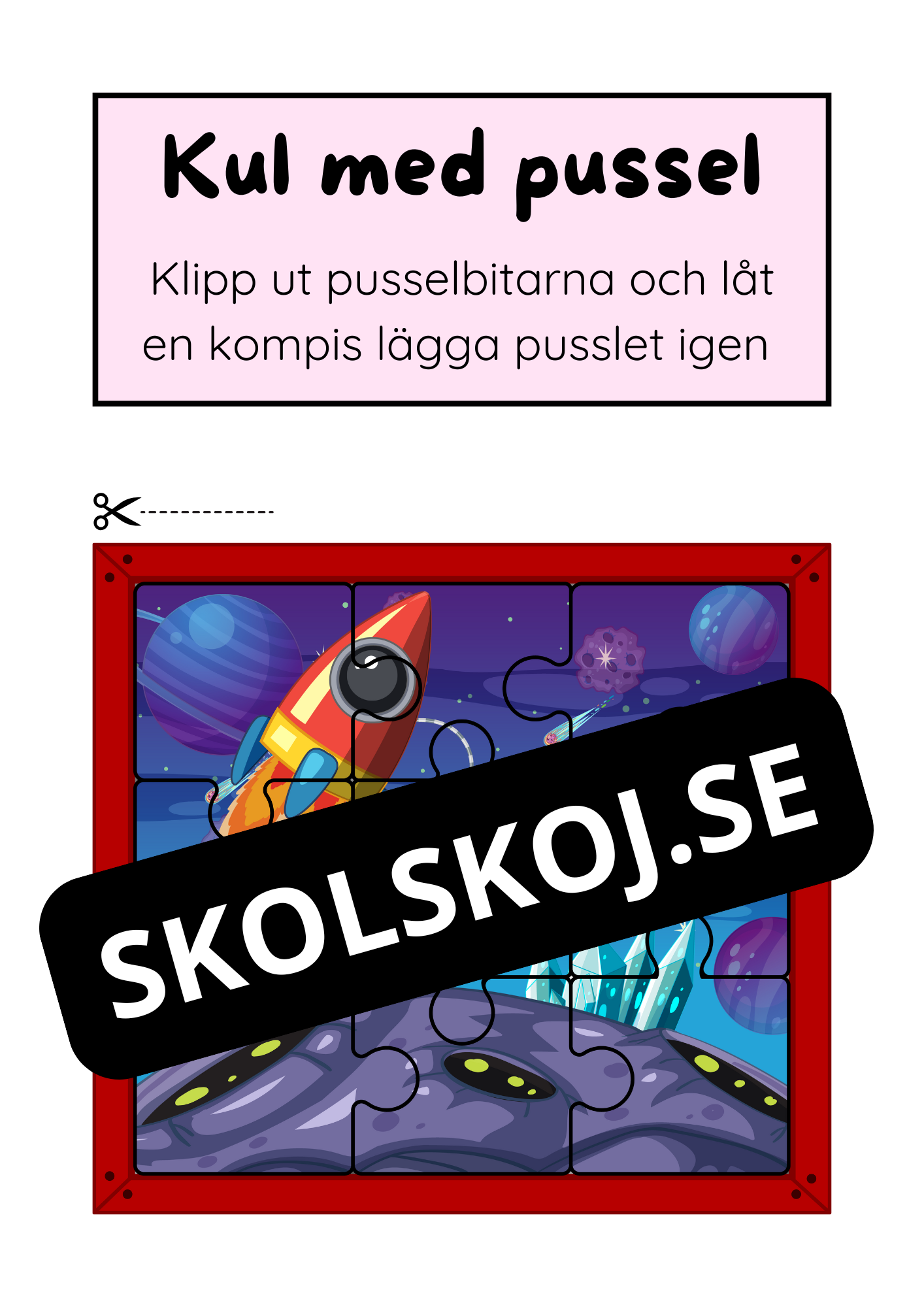 Kul med pussel