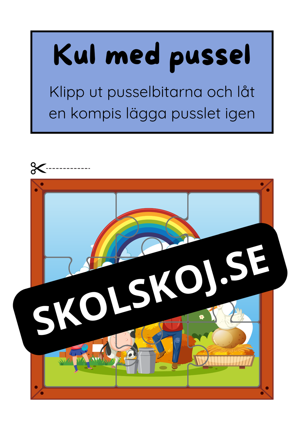 Kul med pussel