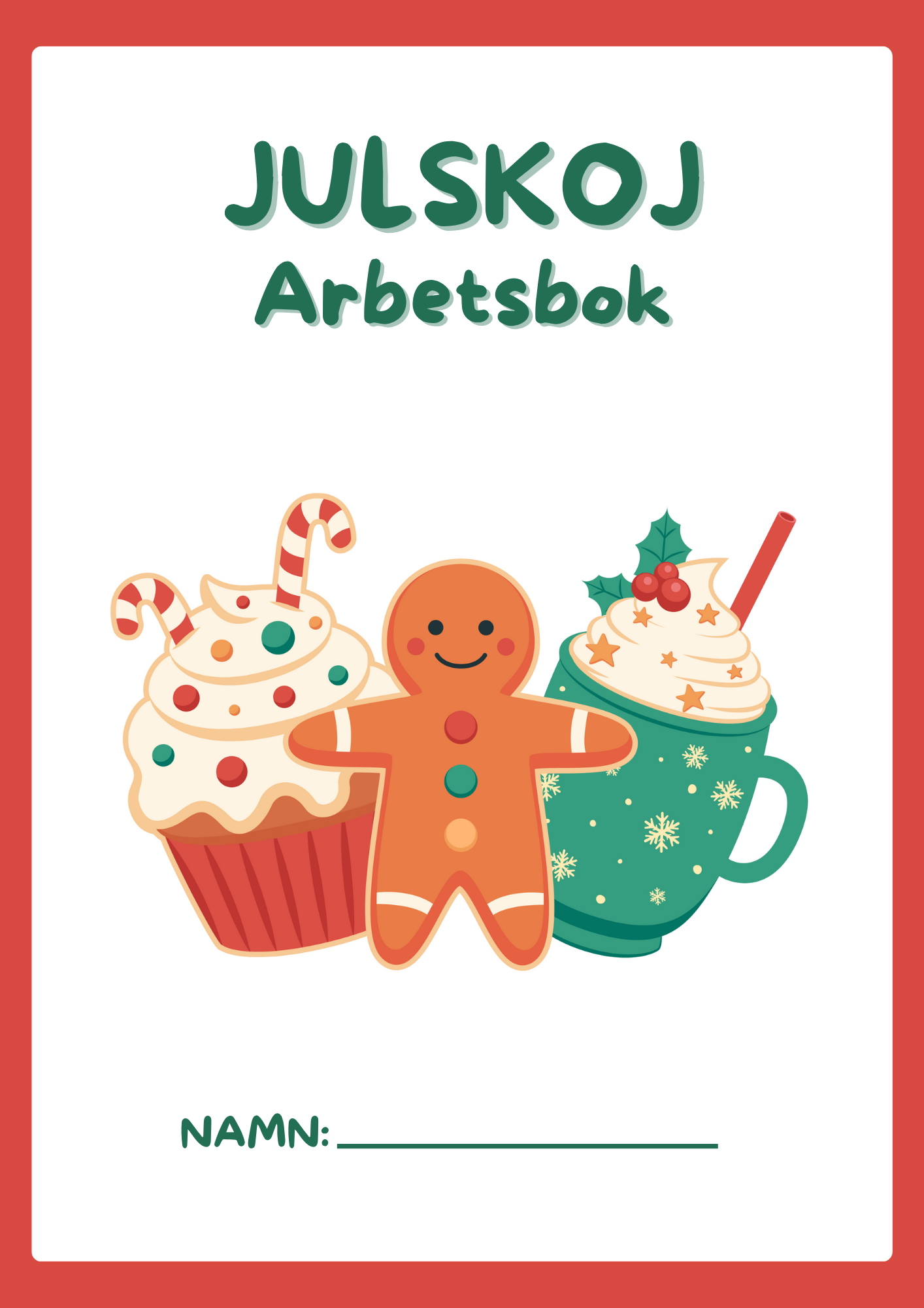 Julskoj - Arbetsbok