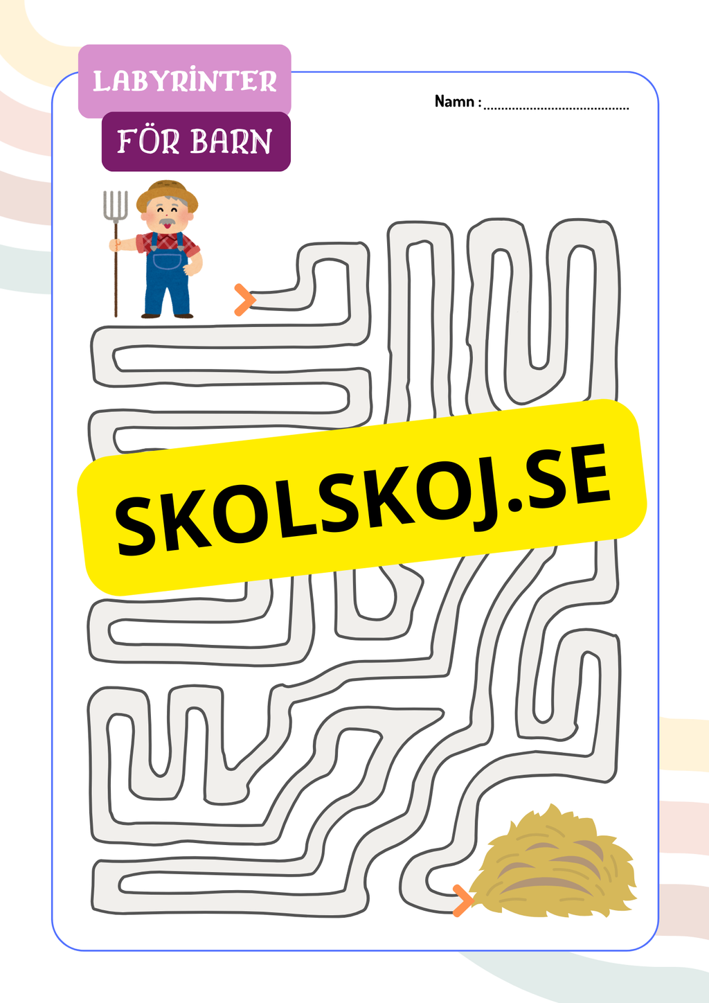 Labyrinter för barn