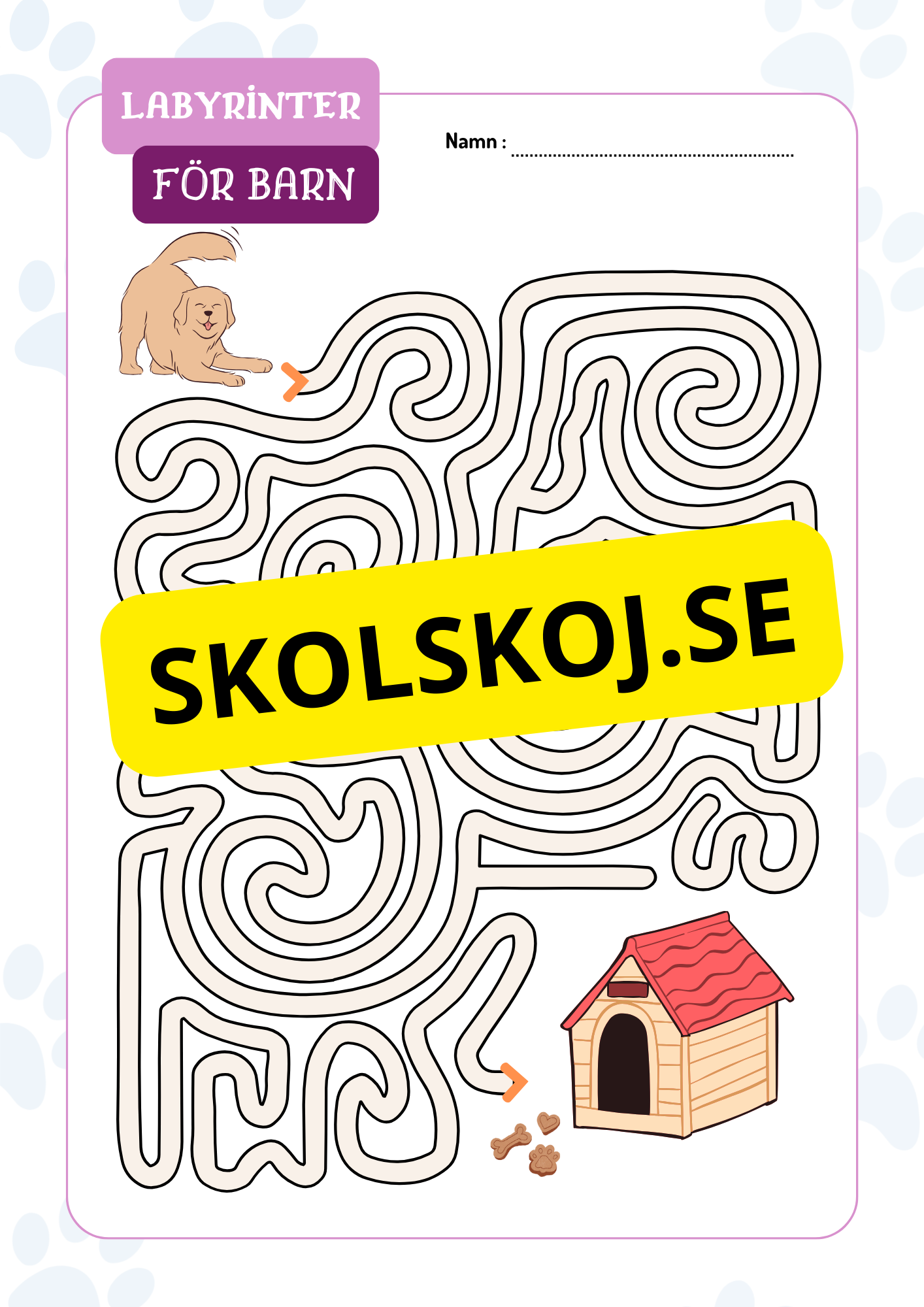 Labyrinter för barn