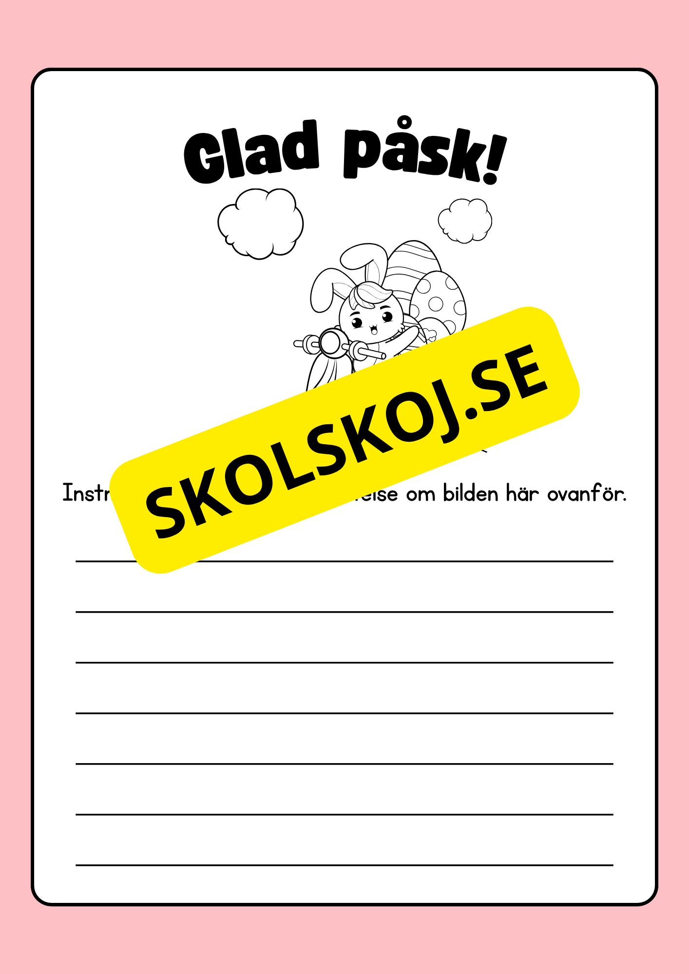 Att skriva en påskberättelse