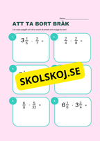 Bråkleken - Häfte - Årskurs 6 - 7