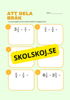 Bråkleken - Häfte - Årskurs 6 - 7