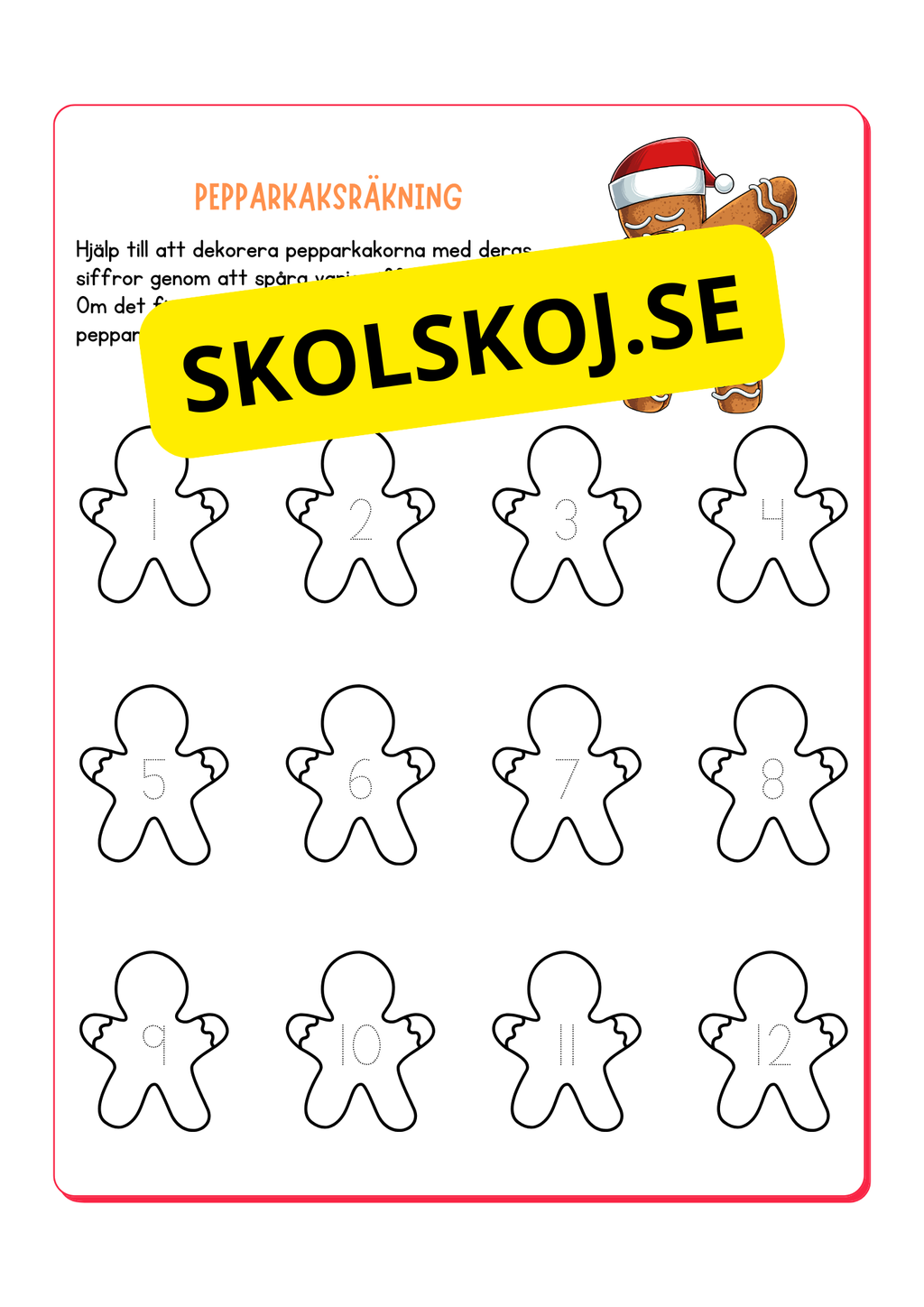 Dags att pynta - Aktivitetsbok