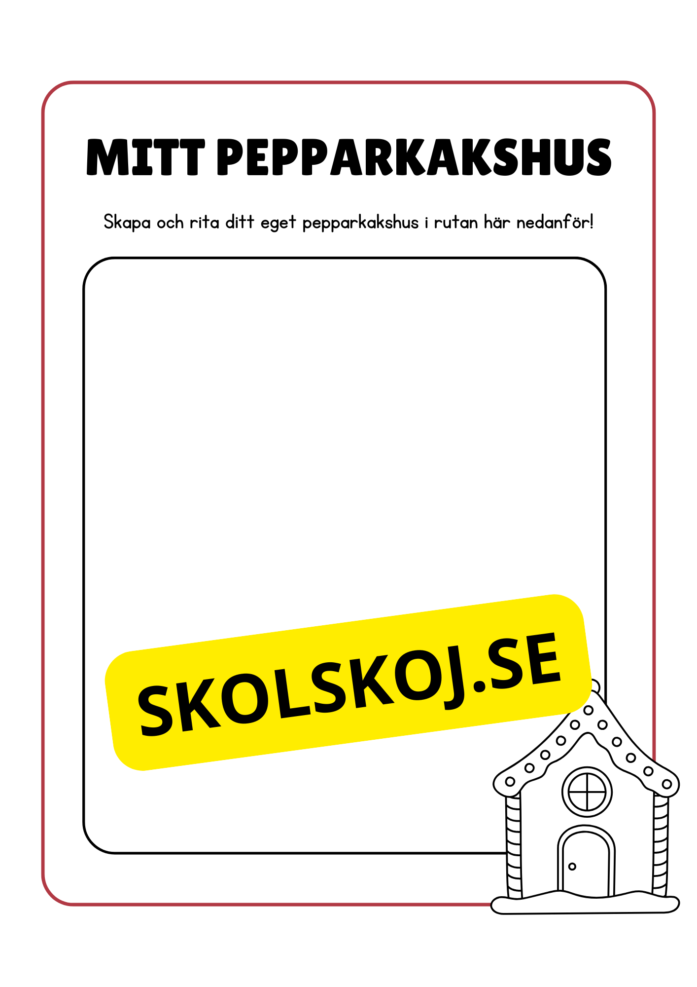 Dags att pynta - Aktivitetsbok