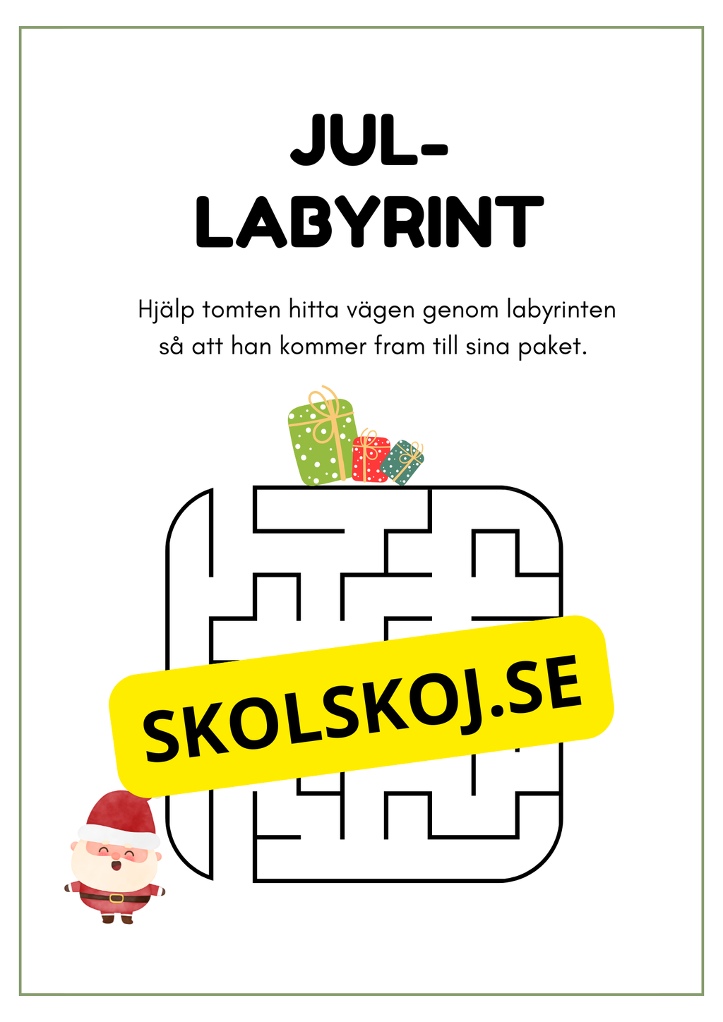Dags att pynta - Aktivitetsbok
