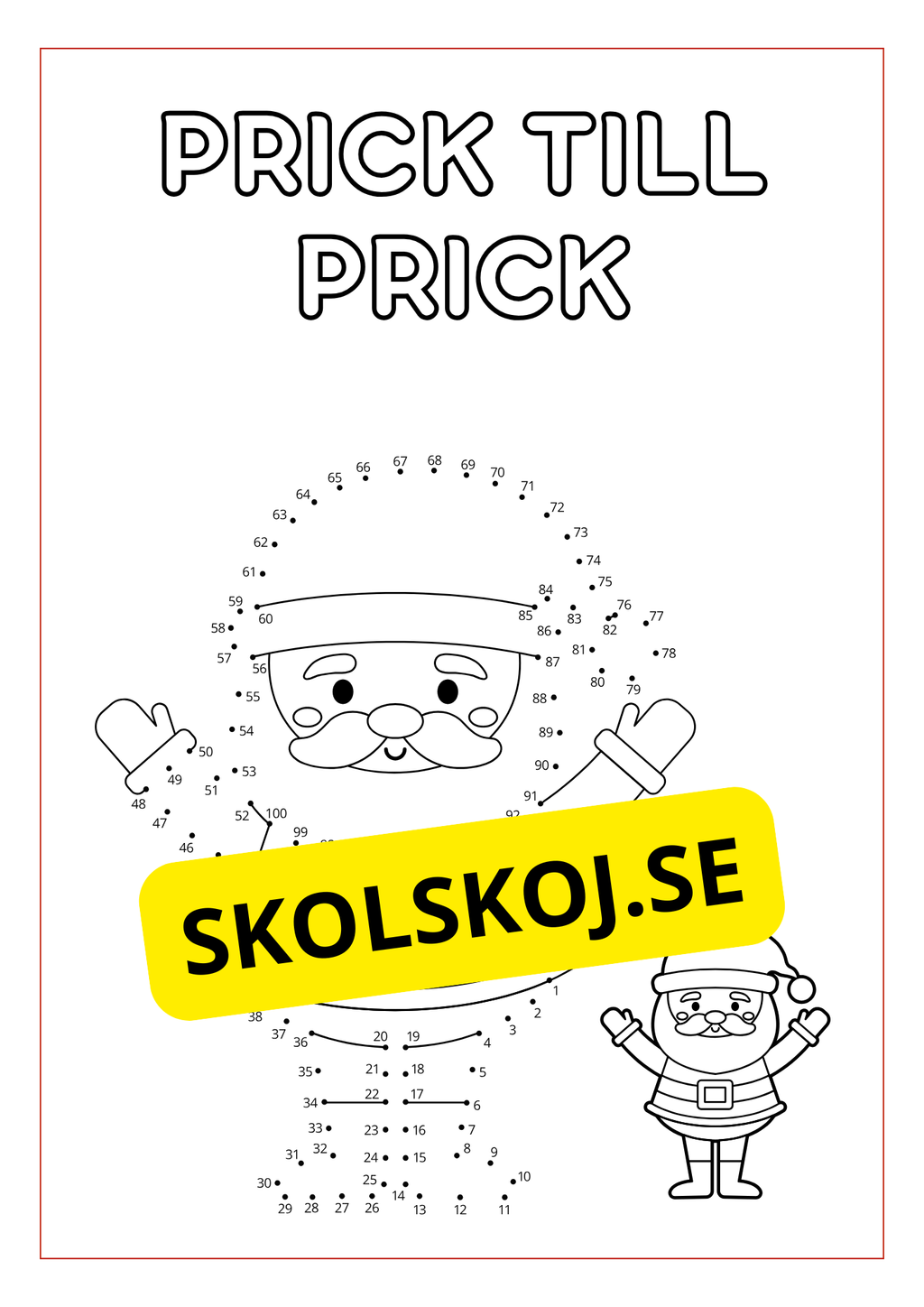 Dags att pynta - Aktivitetsbok