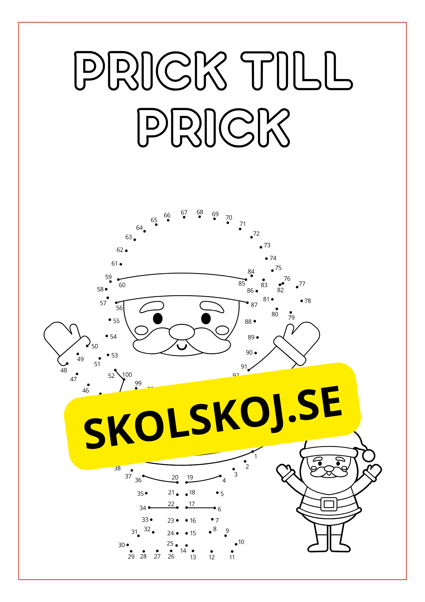 Dags att pynta - Aktivitetsbok