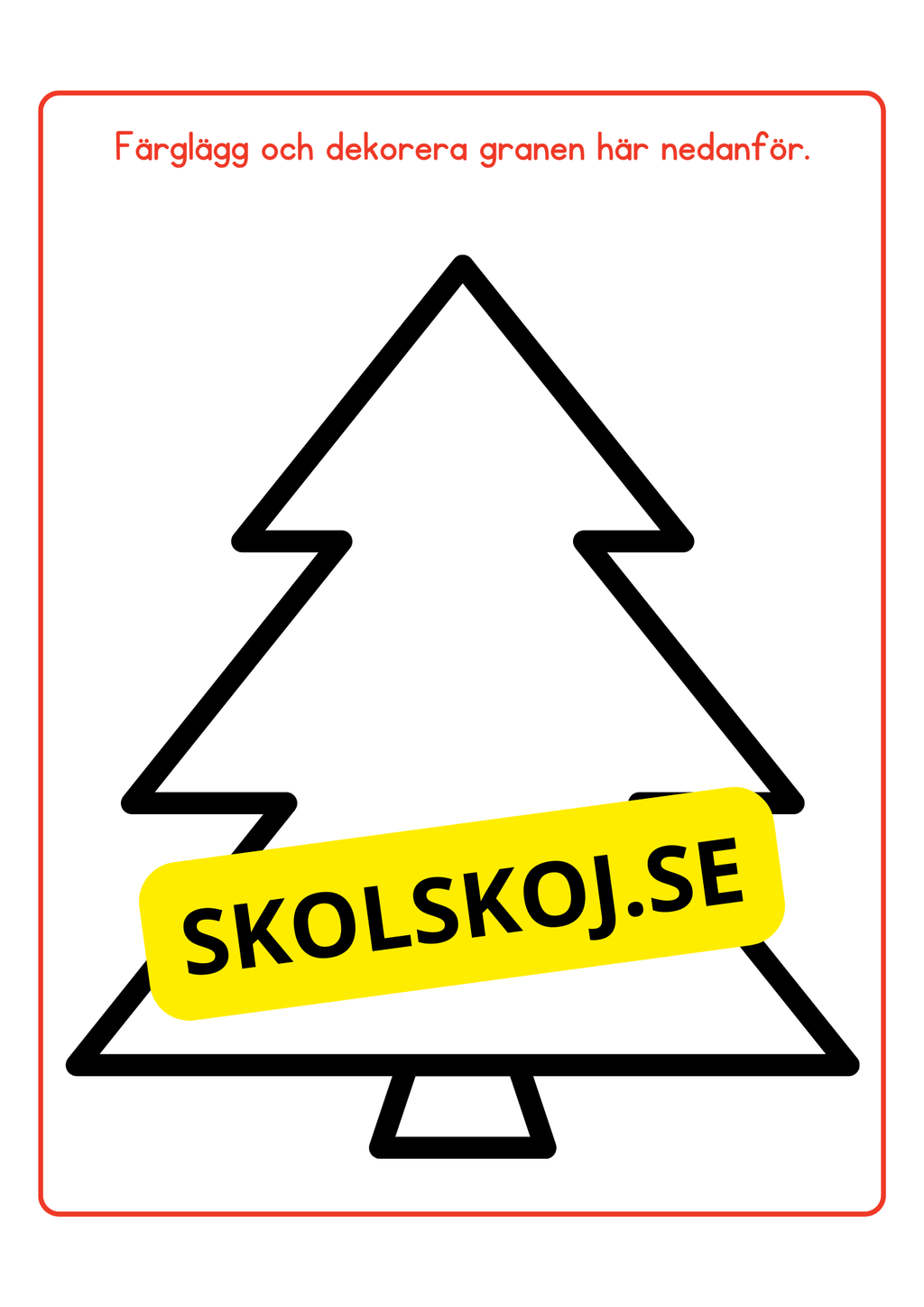 Dags att pynta - Aktivitetsbok