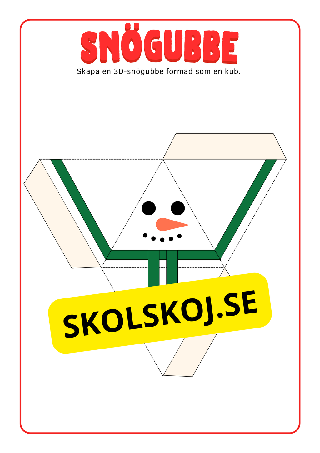 Dags att pynta - Aktivitetsbok