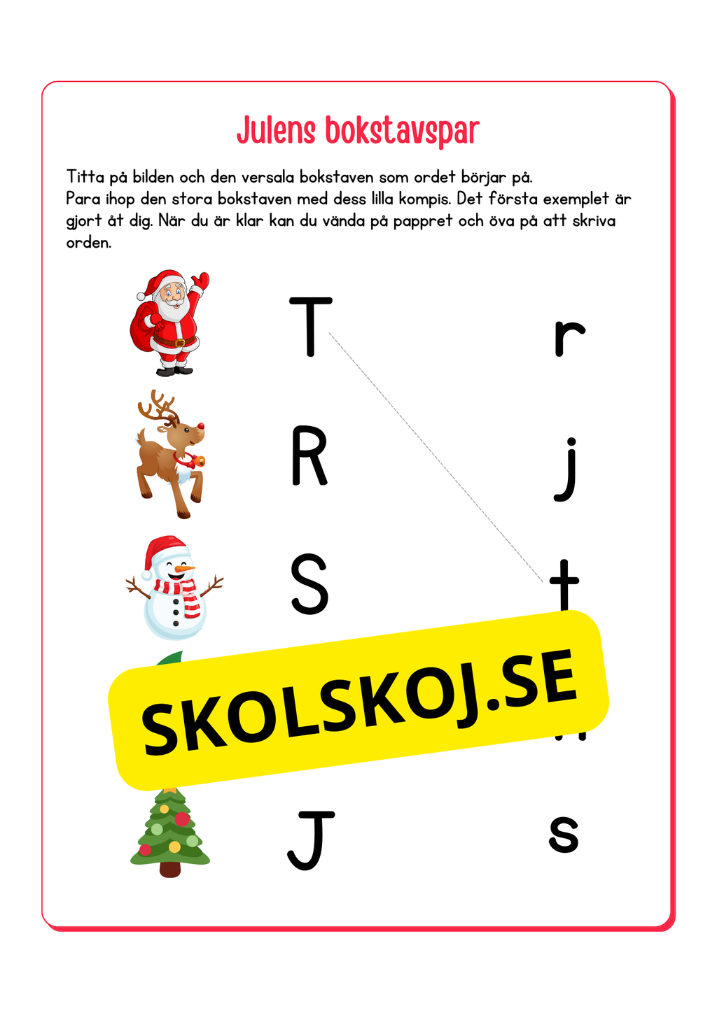 Dags att pynta - Aktivitetsbok