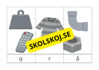 Ordpussel med färger