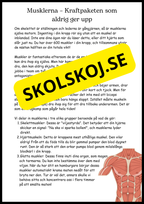 Ben och muskler - Årskurs 4 - 6