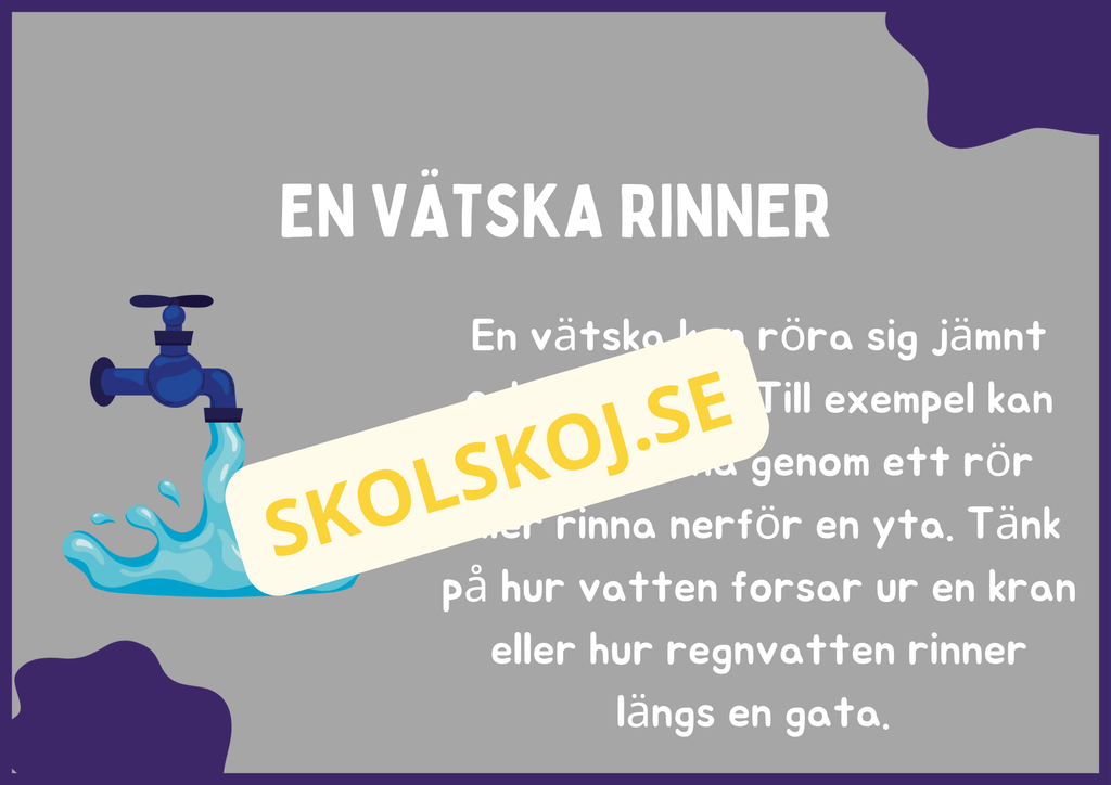 Roliga fakta om vätskor