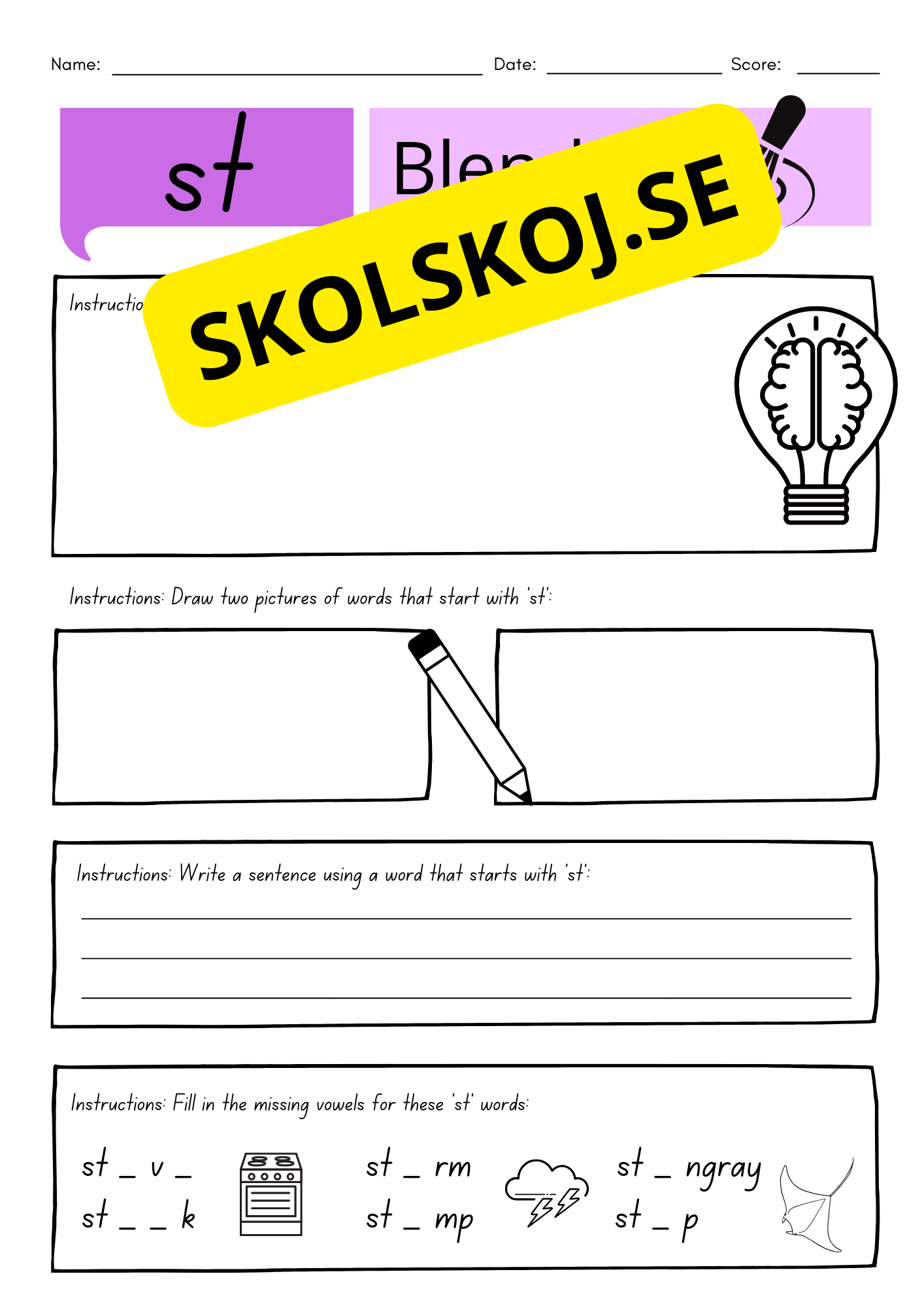 Word blends - Engelska