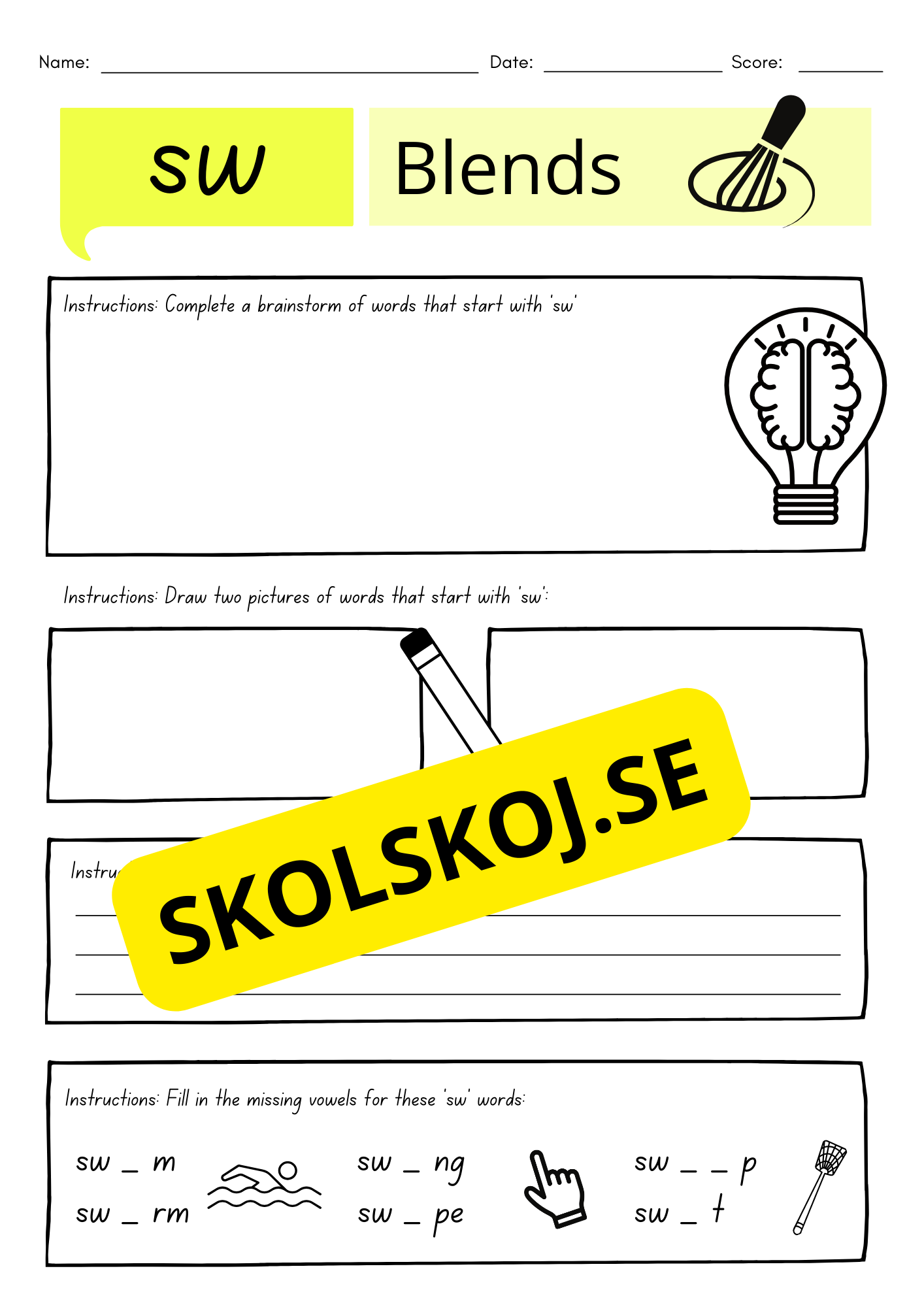 Word blends - Engelska