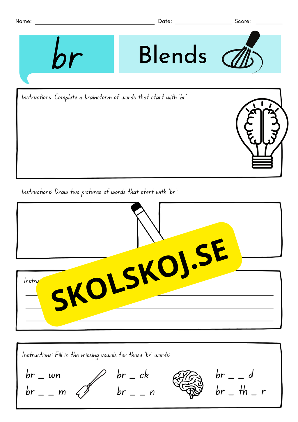 Word blends - Engelska