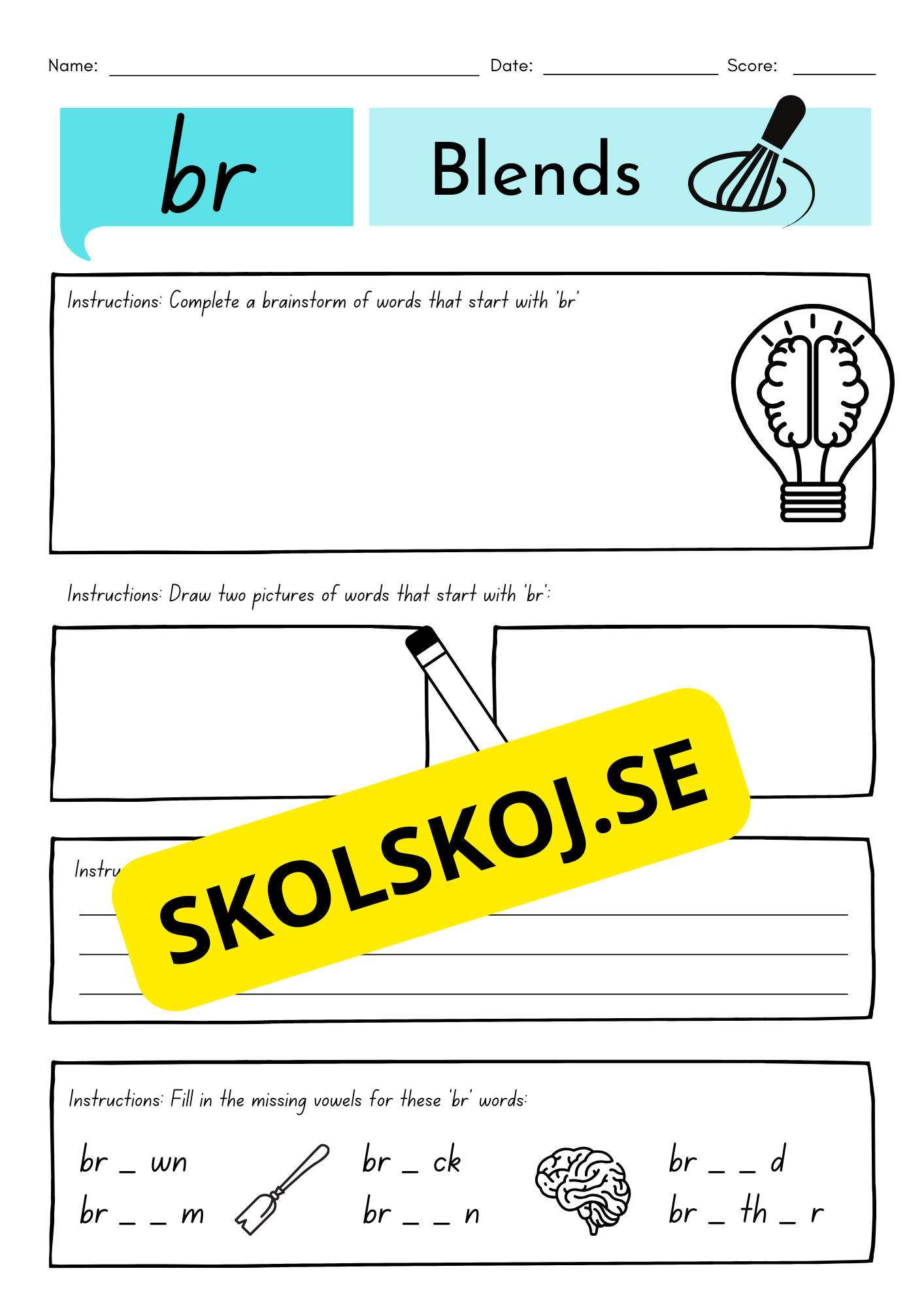 Word blends - Engelska