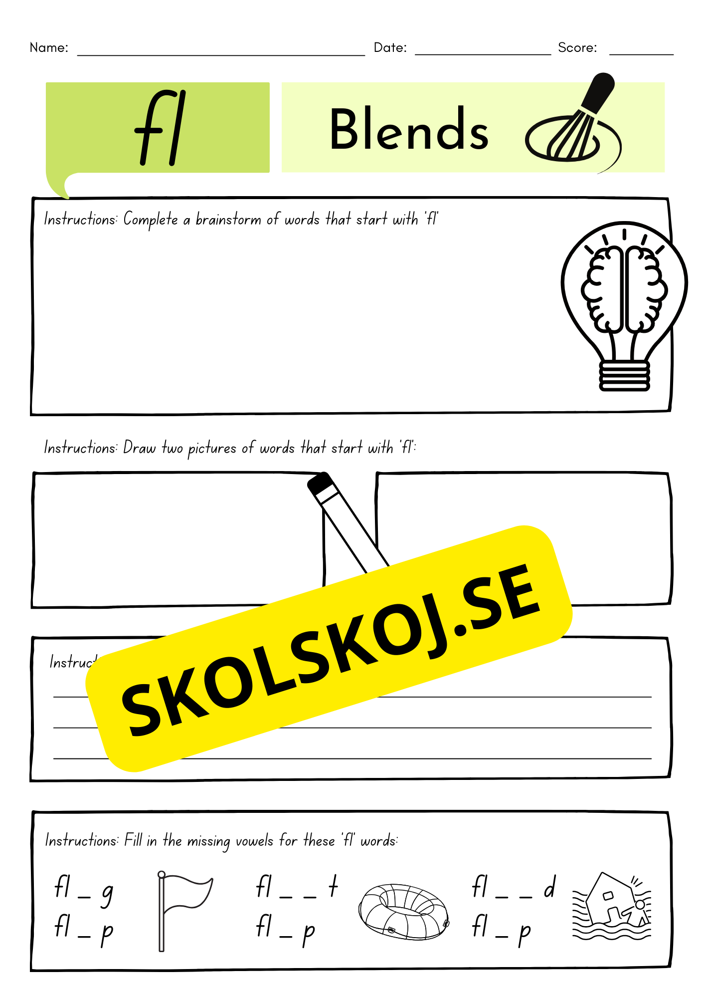 Word blends - Engelska